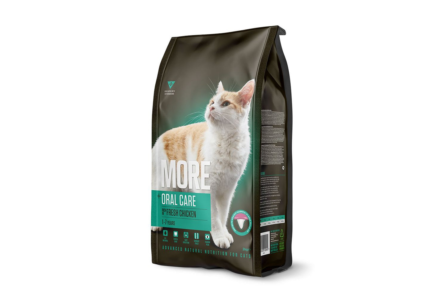 MORE +Oral Care Chicken Adult Cat Food