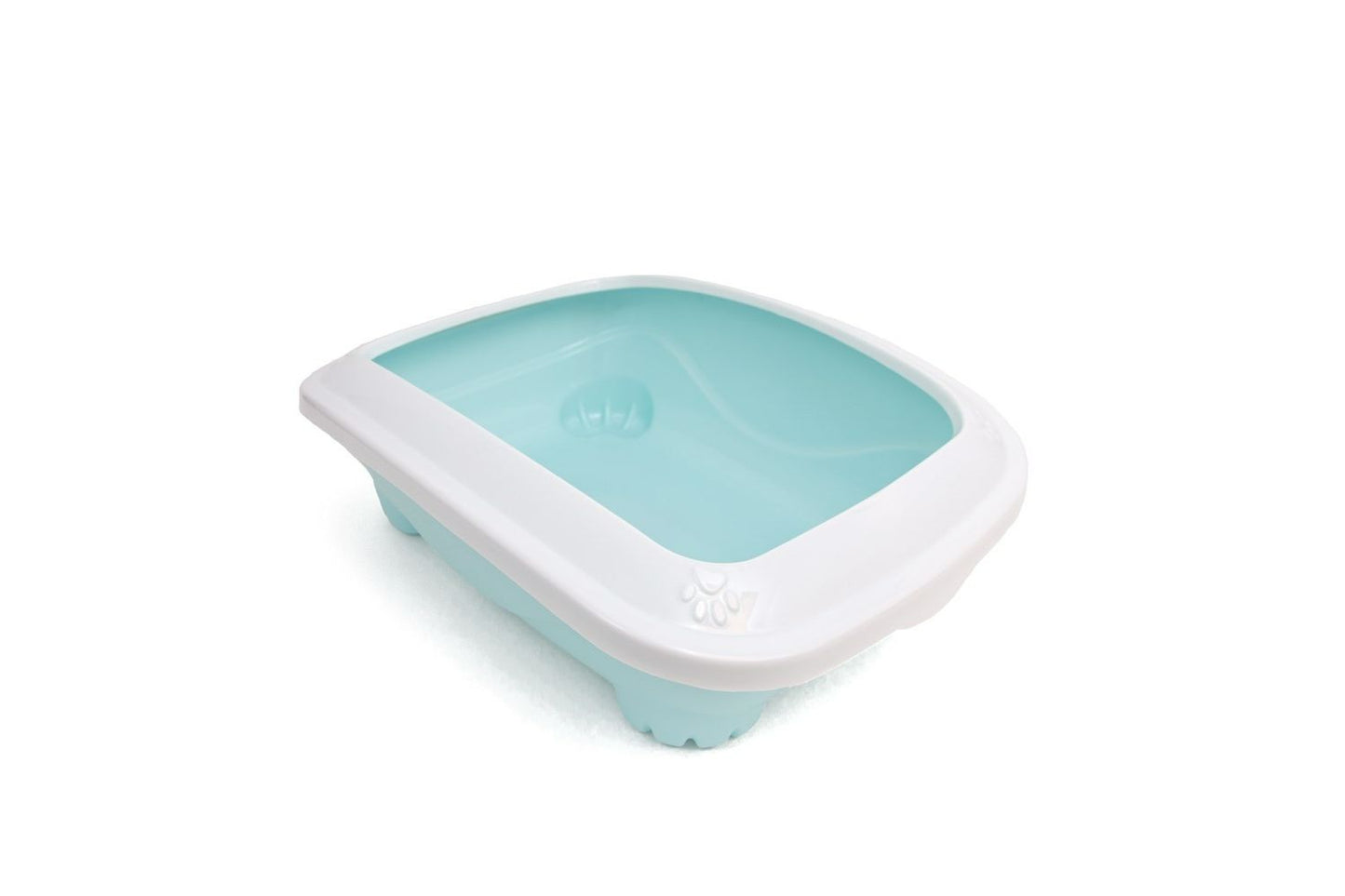 Great&Small Litter Tray With Rim Sky Blue