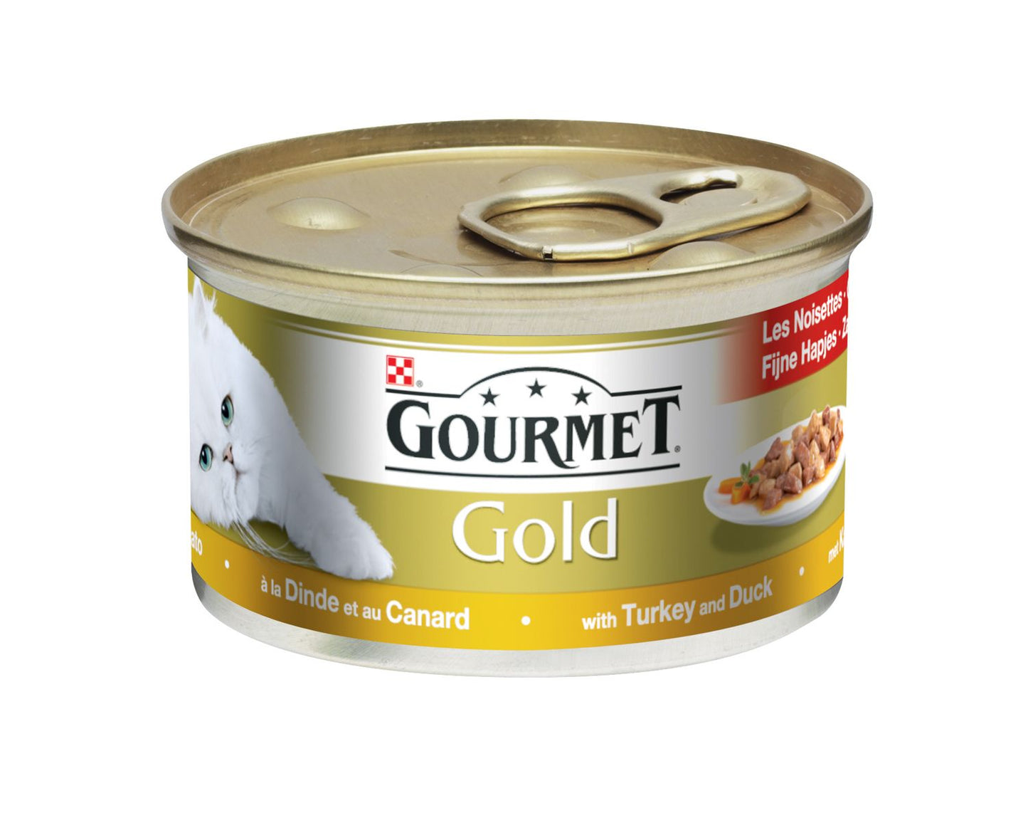 12 X Gourmet Gold Can Casserole Of Duck & Turkey 85g