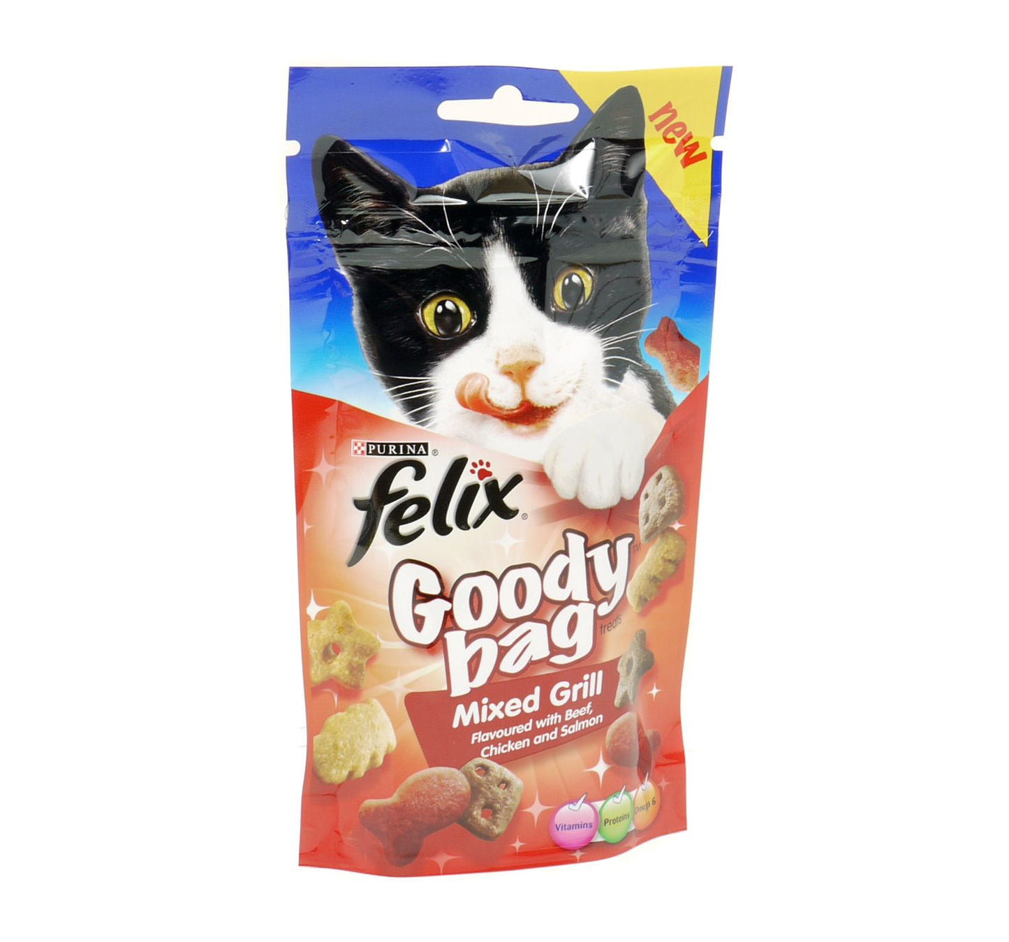 8 X Felix Goody Bag Mixed Grill 60g