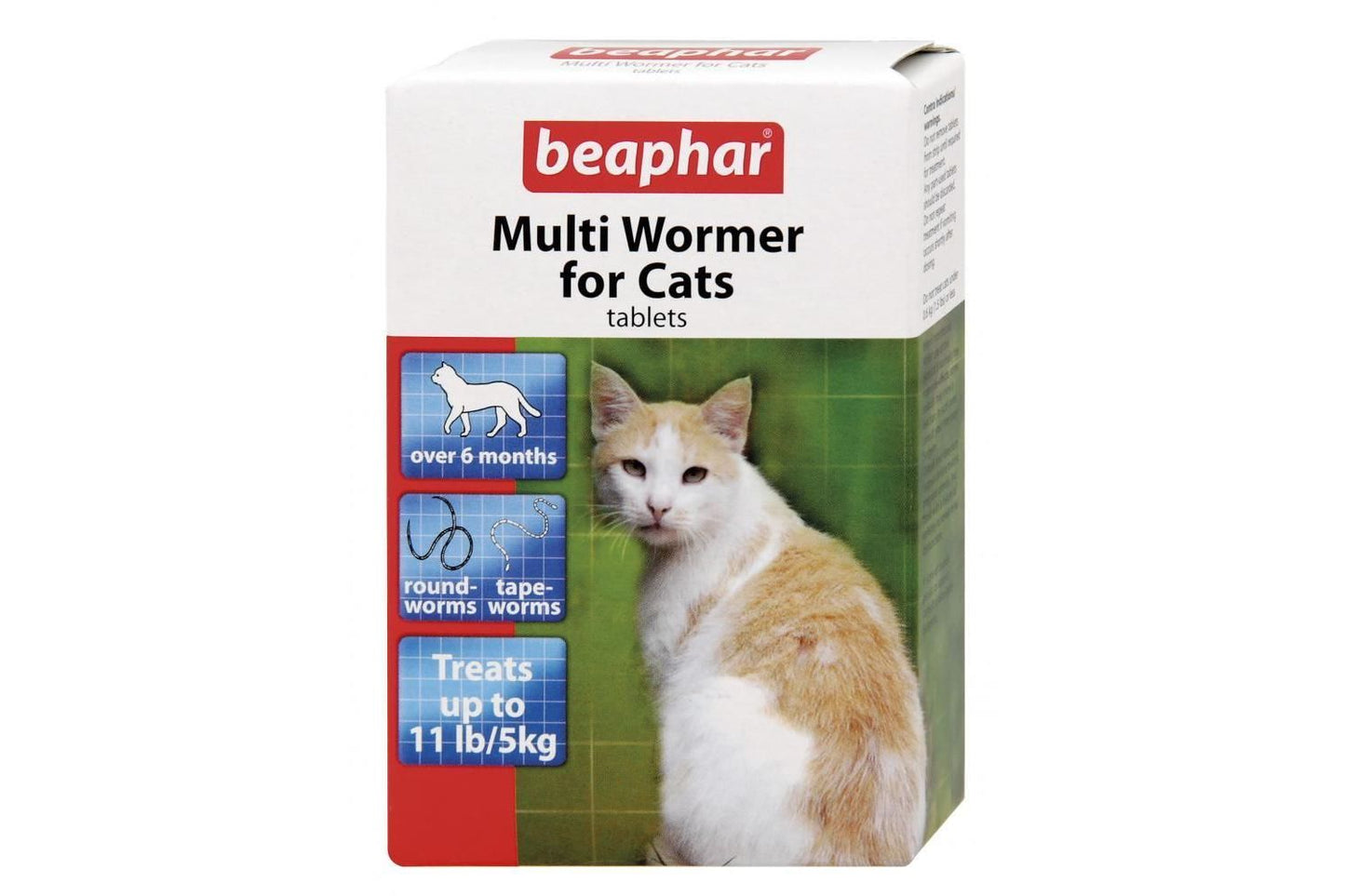 Beaphar Multi Wormer For Cats 12 Tablets