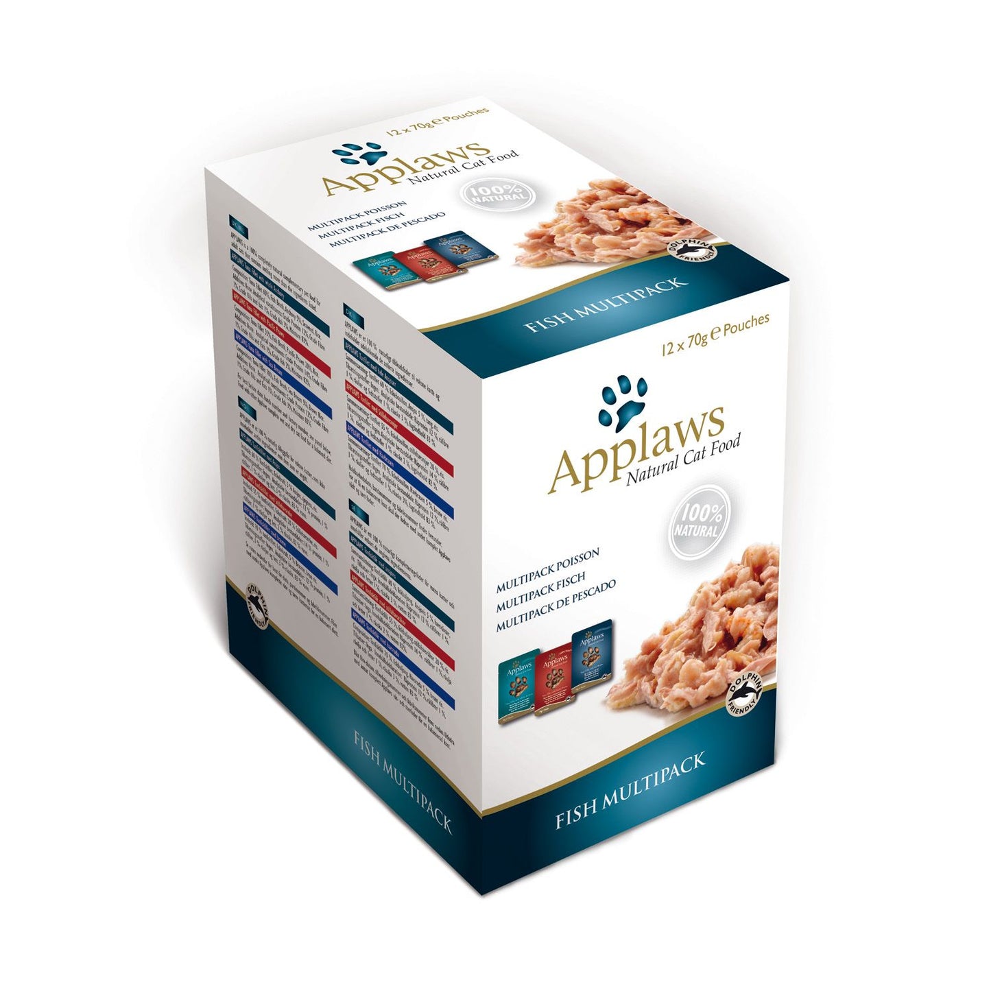 12 X Applaws Fish Wet Food Multi Pack 70g