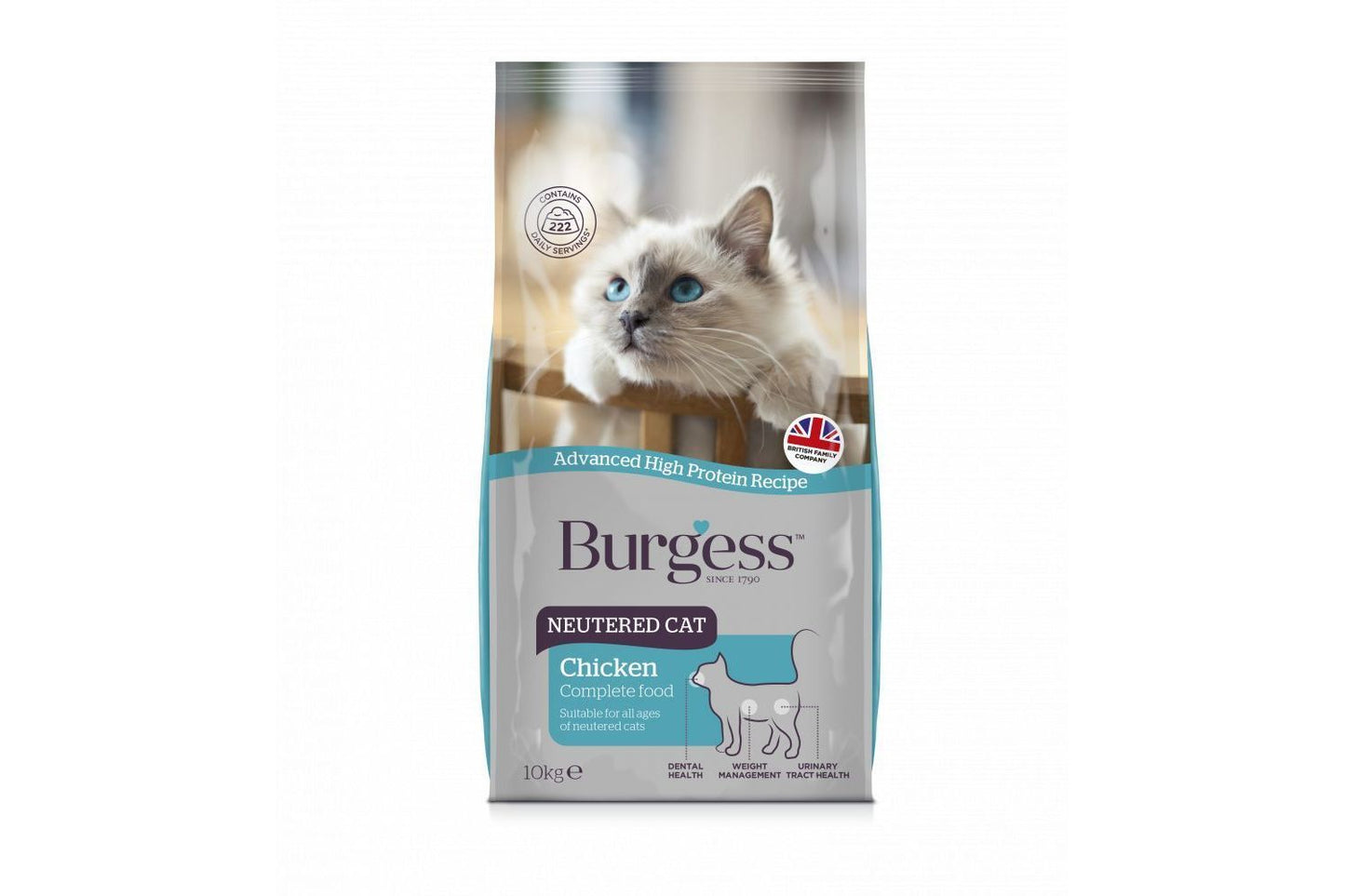 Burgess Neutered Cat Complete Chicken