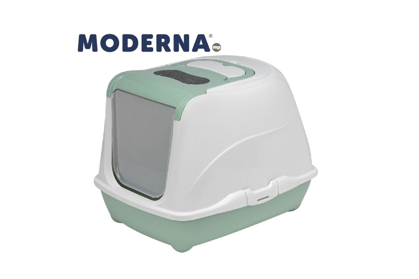 Moderna Hooded Cat Loo Soft Green