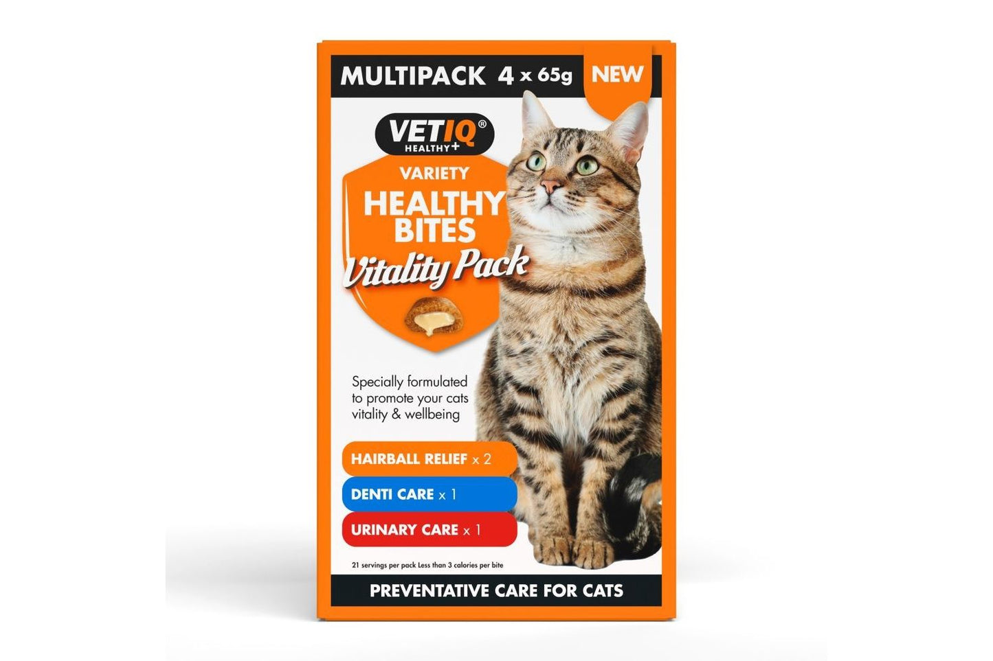 VETIQ Healthy Bites Vitality Cat 4x65g
