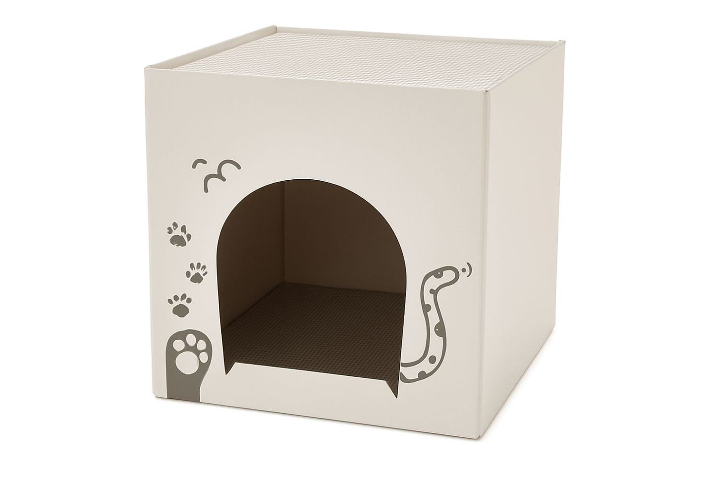 Bestpets Foldable Cat Scratcher House With Catnip