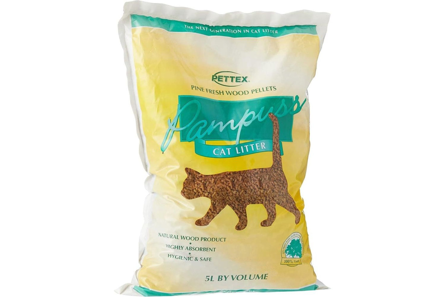 Pampuss Wood Cat Litter