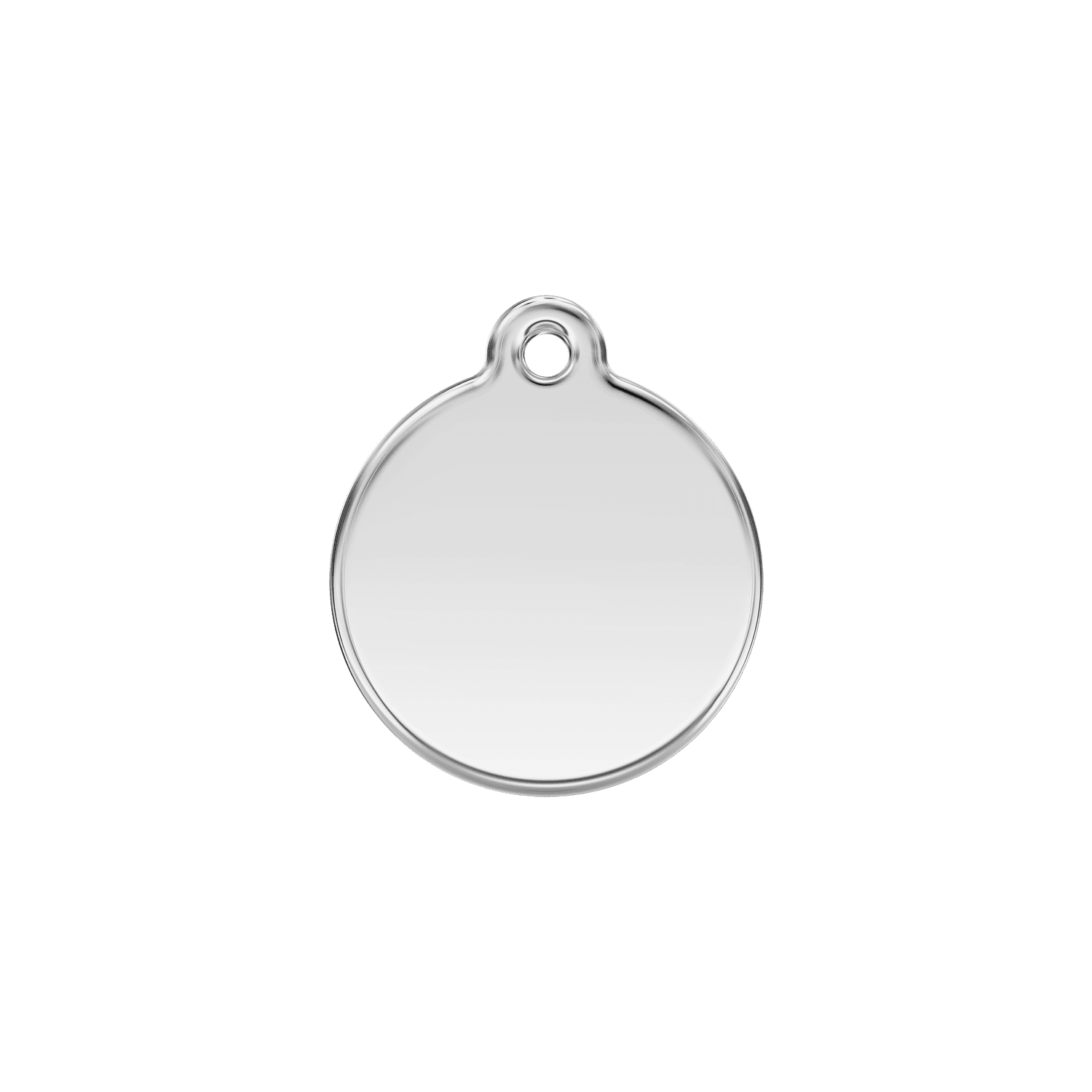  Red Dingo Stainless Steel Engraved Cat Tag Fish Yellow