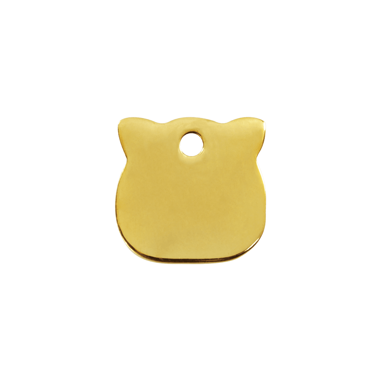  Red Dingo Engraved Brass Cat Tag Cat