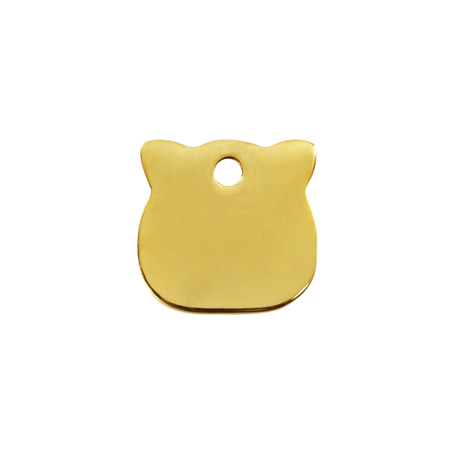 Red Dingo Engraved Brass Cat Tag Cat