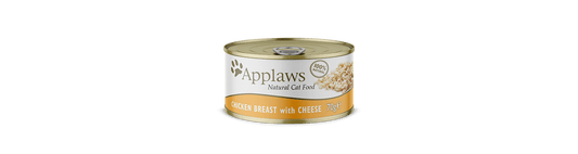  24 X Applaws Cat Can Chicken Breast & Cheese 70g
