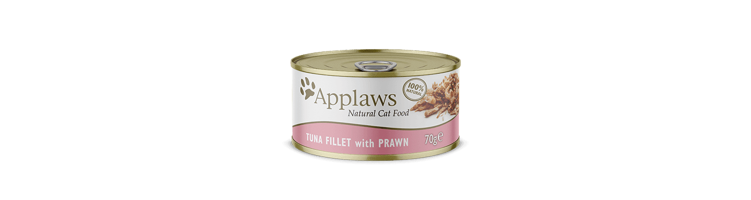  24 X Applaws Tuna Fillet And Prawn Cat Food 70g