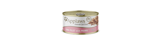  24 X Applaws Tuna Fillet And Prawn Cat Food 70g
