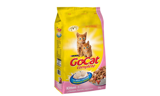  Go-Cat Complete Kitten Chicken Carrots & Milk 2kg