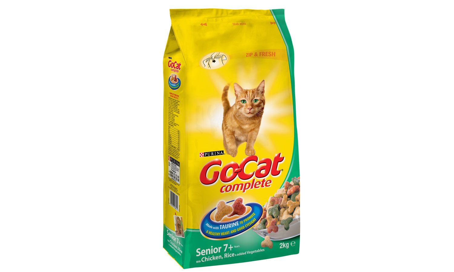  Go-Cat Complete Senior Chicken Rice & Vegetable 2kg