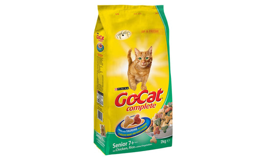  Go-Cat Complete Senior Chicken Rice & Vegetable 2kg