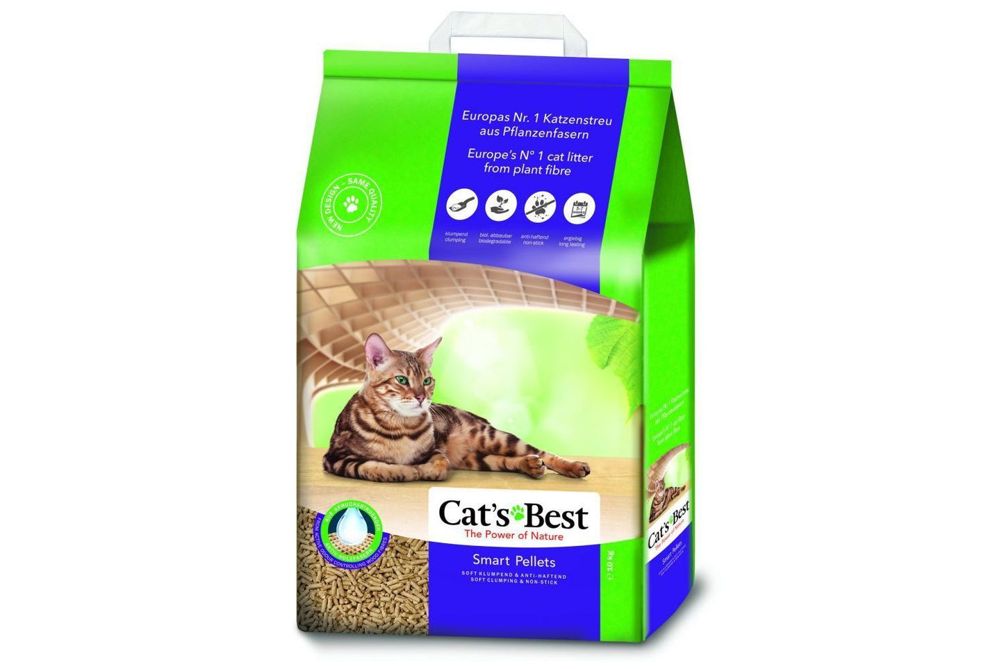  Cats Best Smart Pellet Clumping Wood Litter 10kg