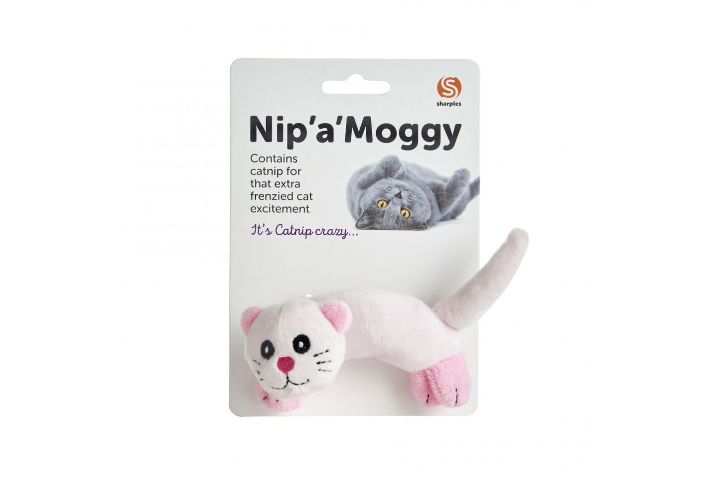  Sharples 'N' Grant Ruff 'N' Tumble Nip 'A' Moggy Catnip Toy