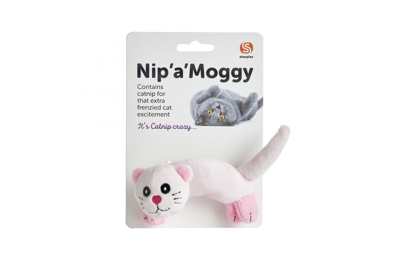  Sharples 'N' Grant Ruff 'N' Tumble Nip 'A' Moggy Catnip Toy