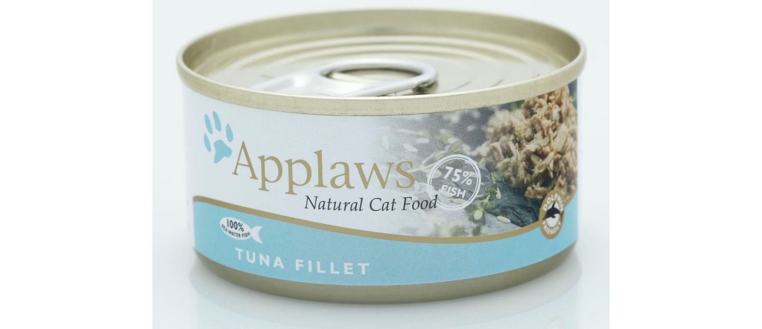  24 X Applaws Cat Tuna Fillet Can 156g