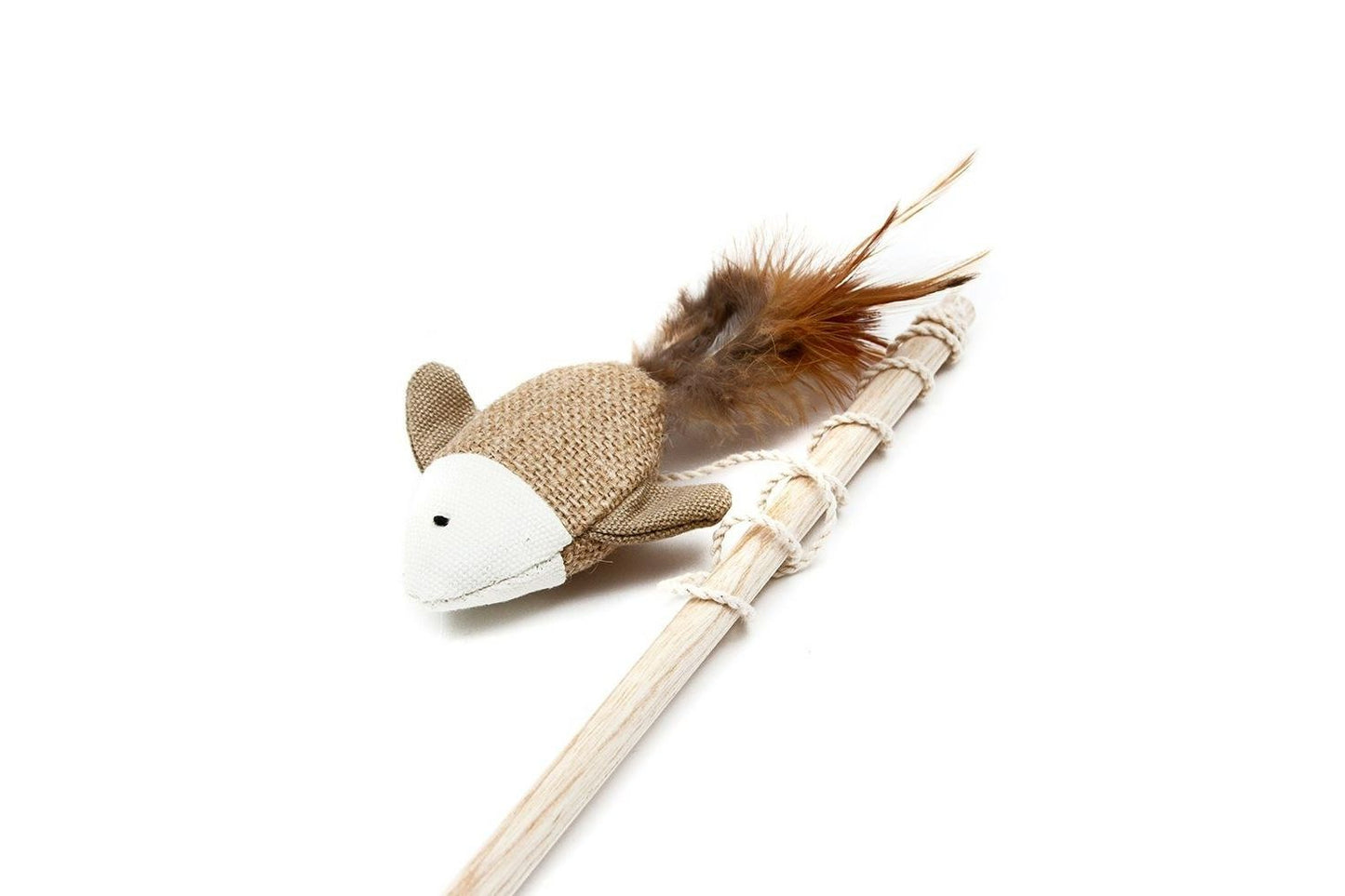  Great&Small Fish & Feather Cat Toy 8cm