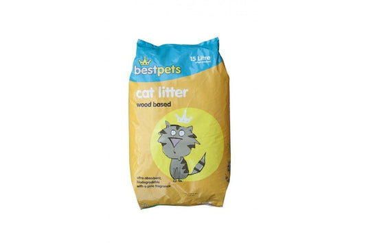  Bestpets Wood Based Cat Litter