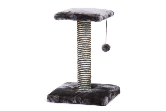  Great&Small Snuggle&Scratch Platform Scratcher Grey Plush