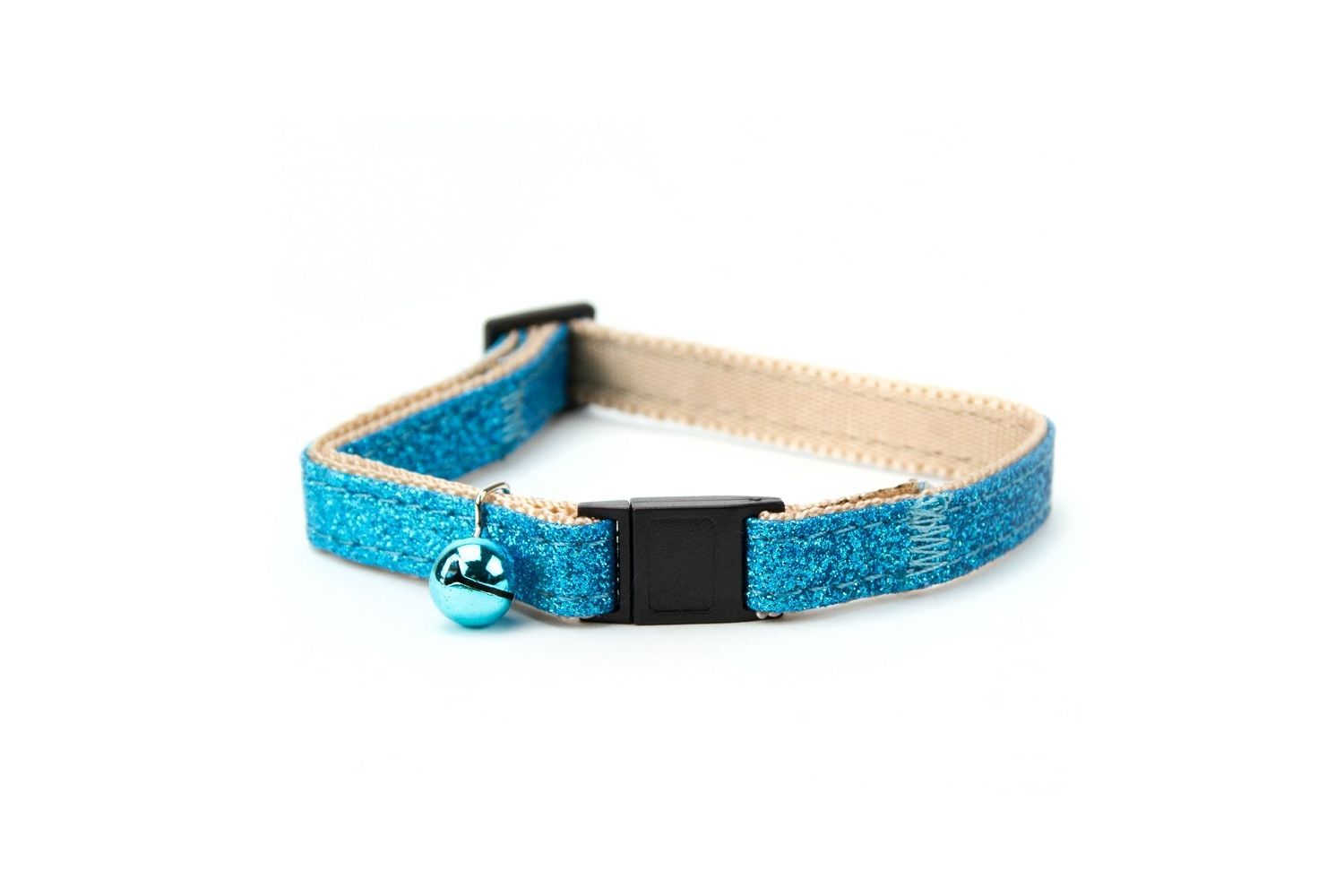  Great&Small Blue Glitter Cat Collar