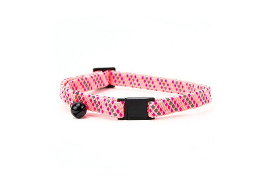  Great&Small Reflective Pink Cat Collar