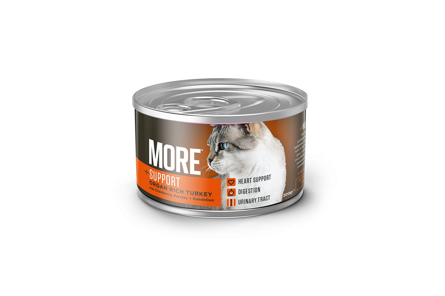  MORE +Heart Support Organ Rich Turkey Adult Cat Food