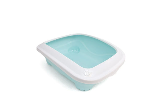  Great&Small Litter Tray With Rim Sky Blue