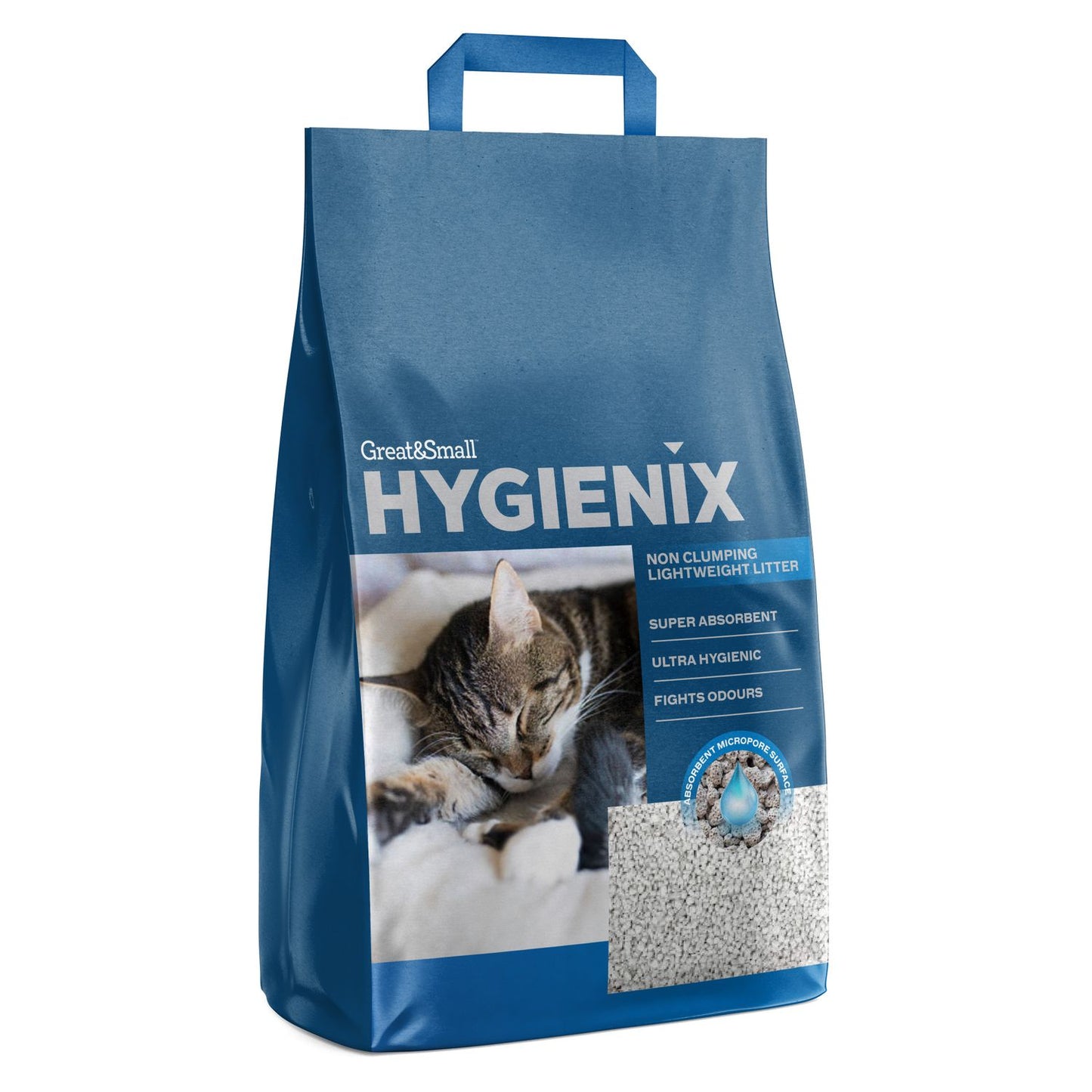 Great&Small Hygienix Non Clumping Lightweight Cat Litter
