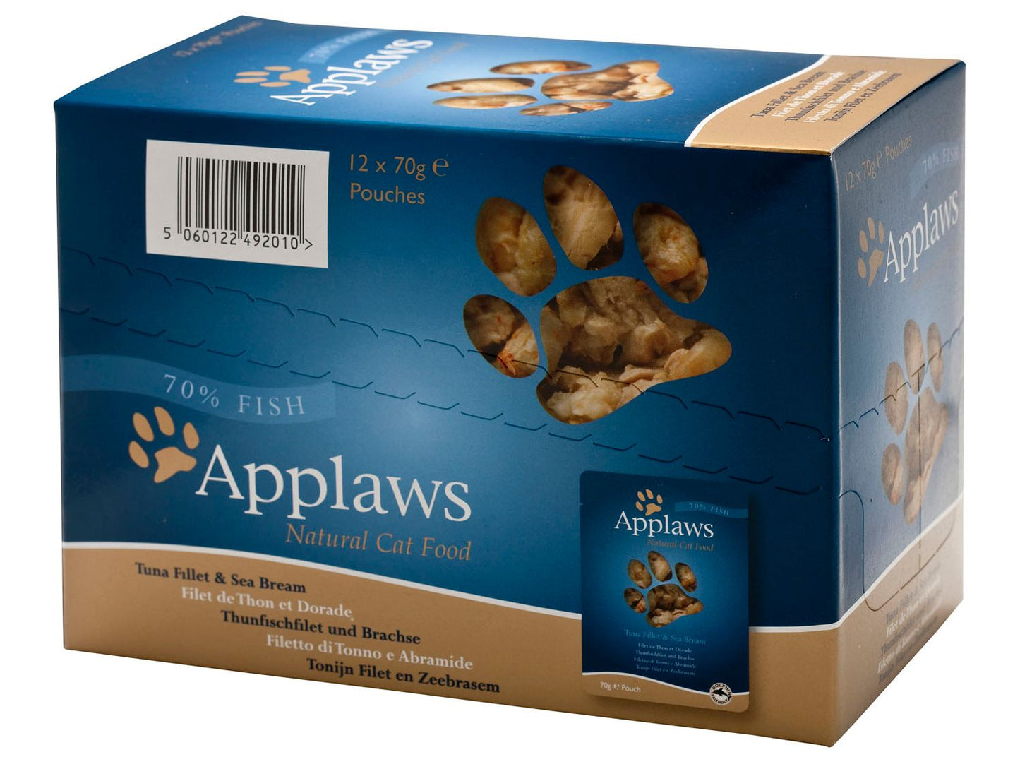  Applaws Cat Pouch Tuna & Seabream
