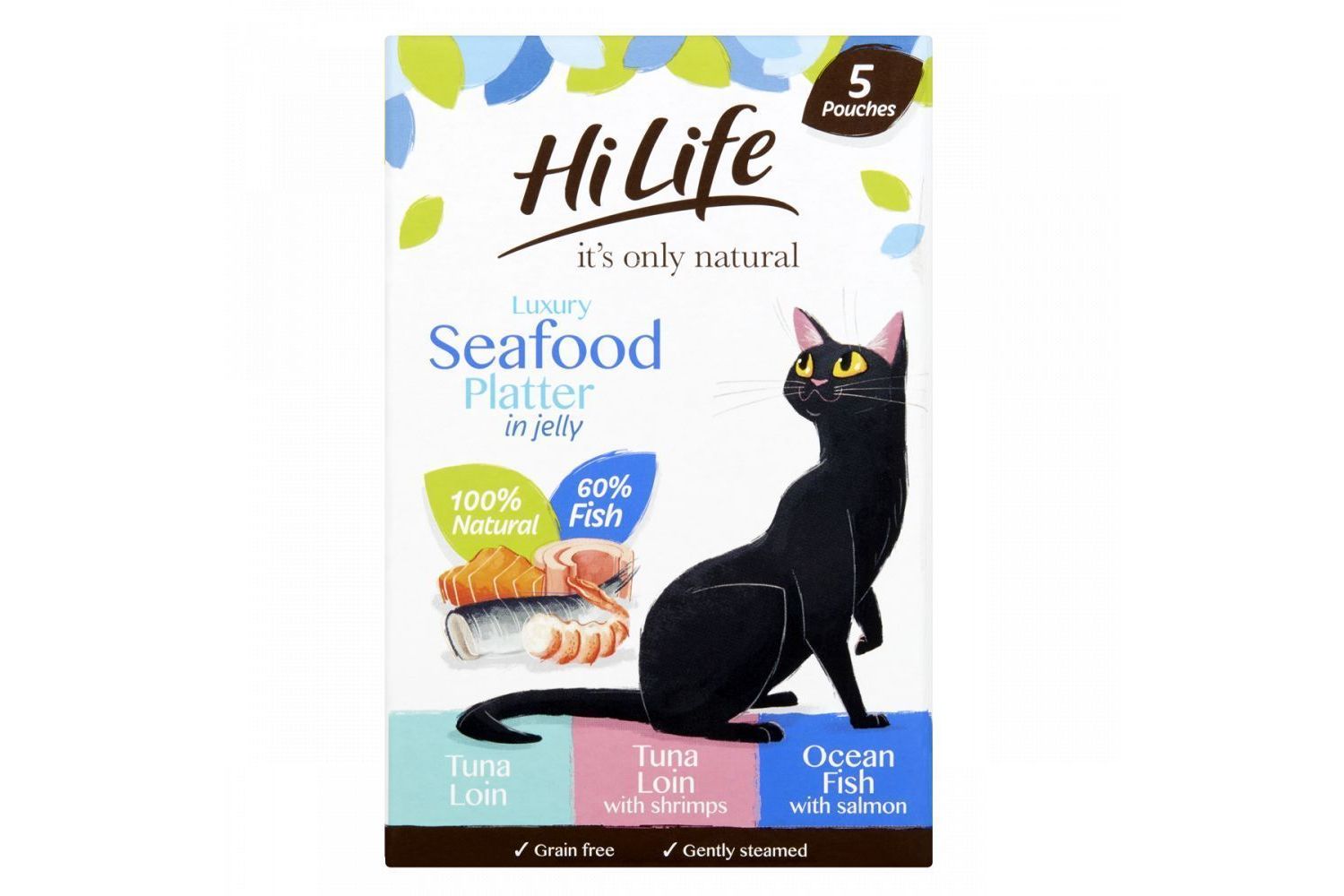  HiLife It's Only Natural Luxury Seafood Platter In Jelly Variety Pack