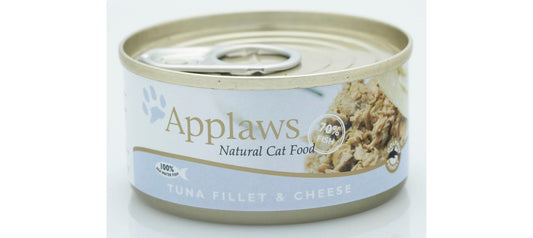  24 X Applaws Cat Can Tuna & Cheese 156g