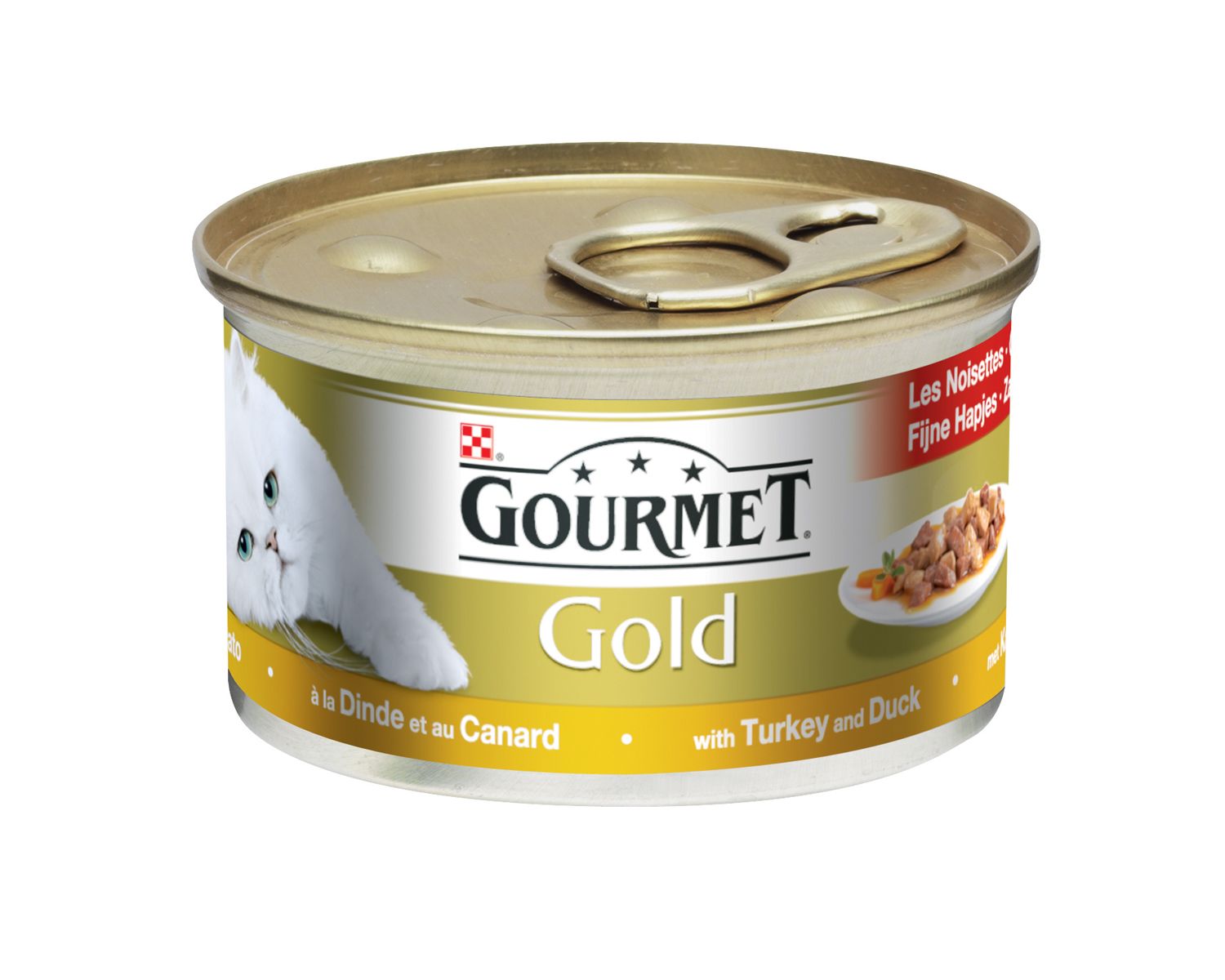  12 X Gourmet Gold Can Casserole Of Duck & Turkey 85g