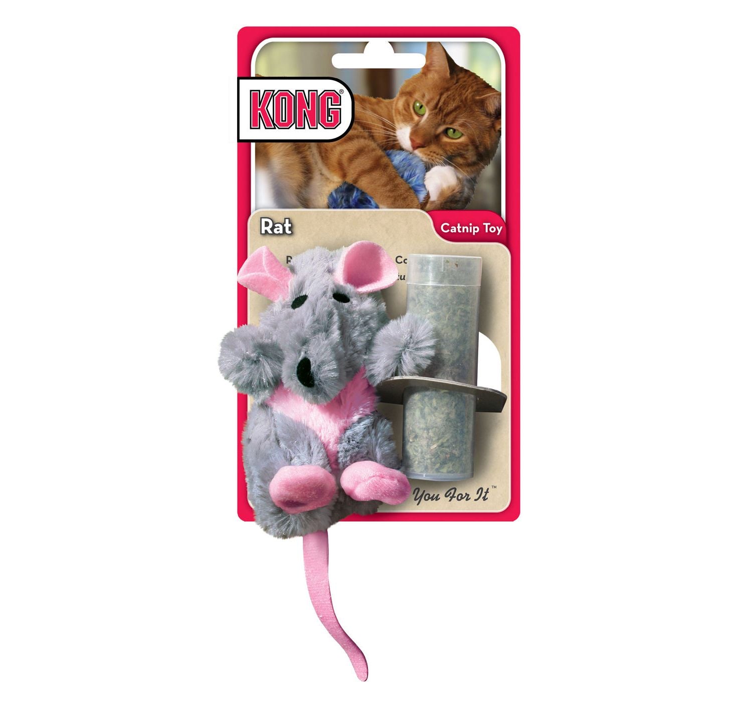  KONG Catnip Rat Cat Toy