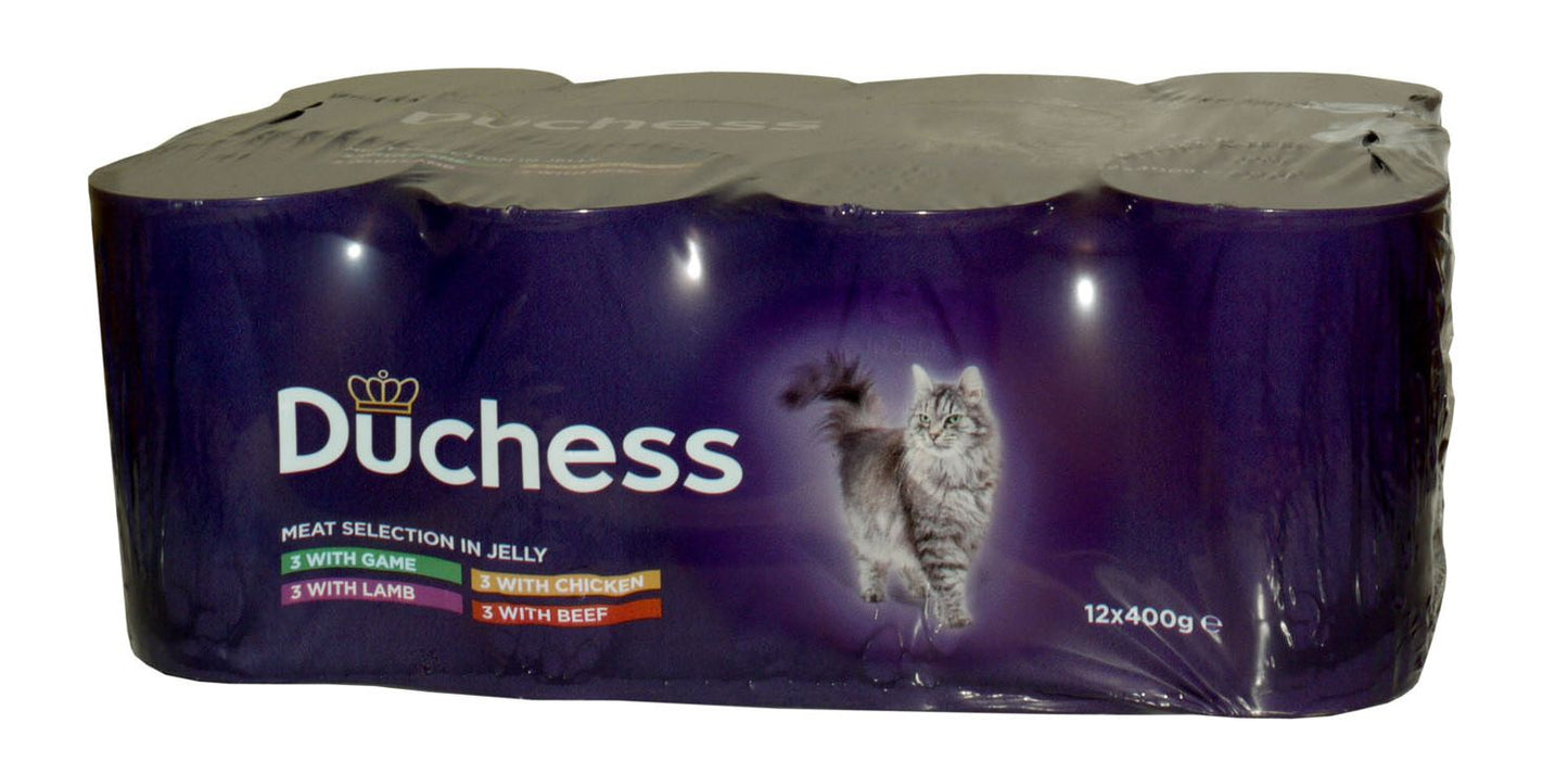 Duchess Can Meat Selection Chunks In Jelly 12x400g