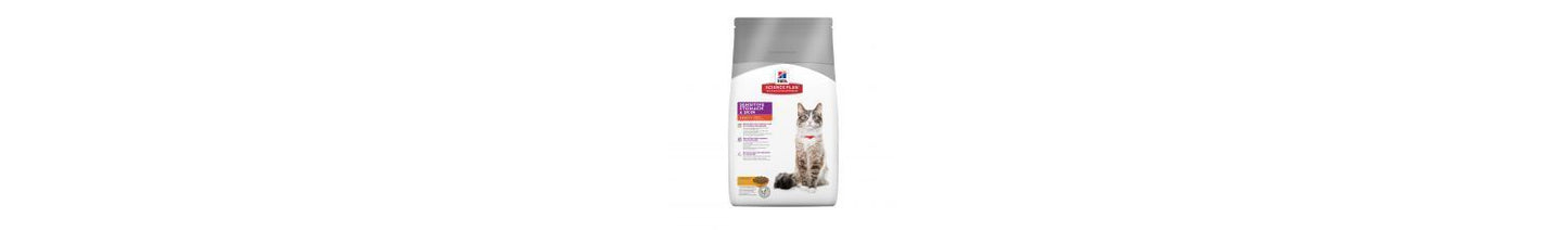  Hill's Science Plan Feline Adult Sensitive Stomach & Skin Chicken With Rice