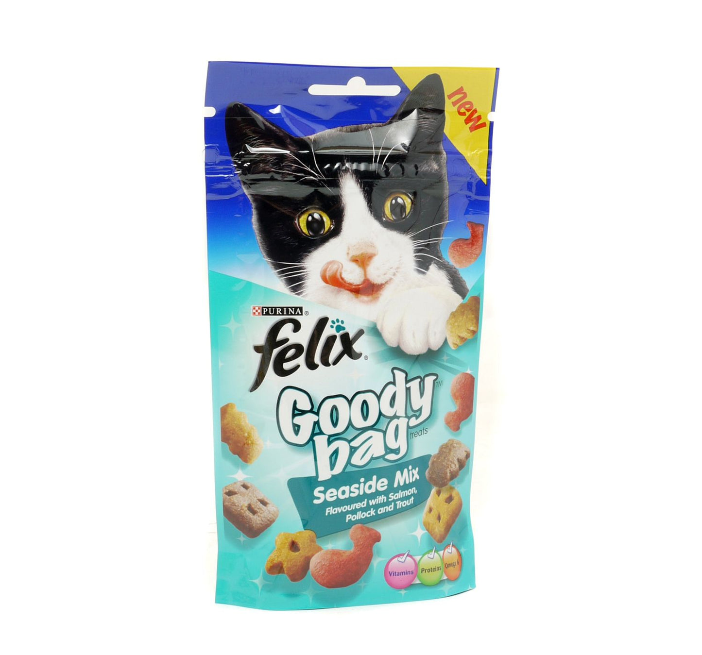  8 X Felix Goody Bag Seaside Mix 60g