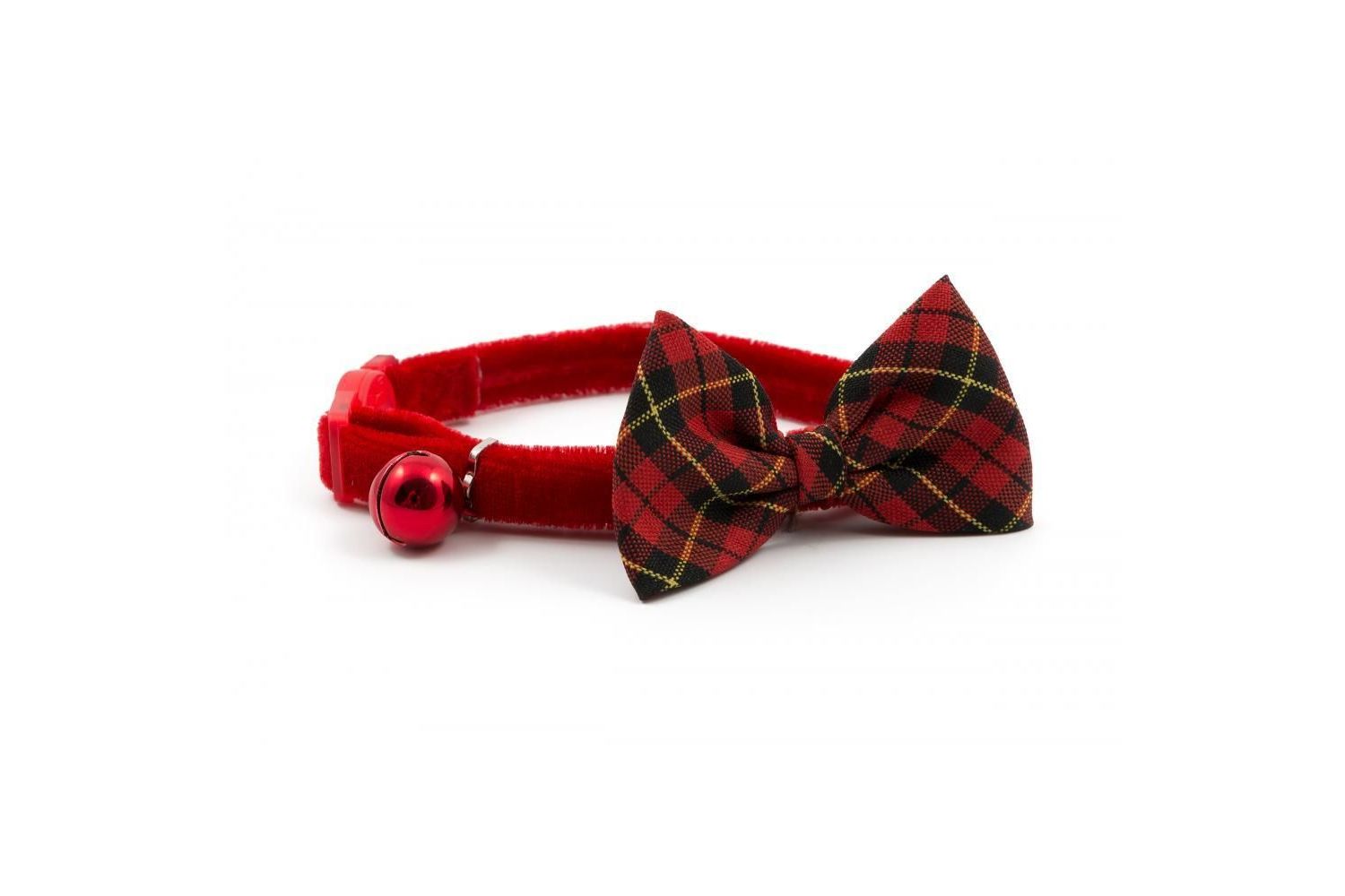  Ancol Collar Cat Vintage Tartan Bow 20 - 30cm
