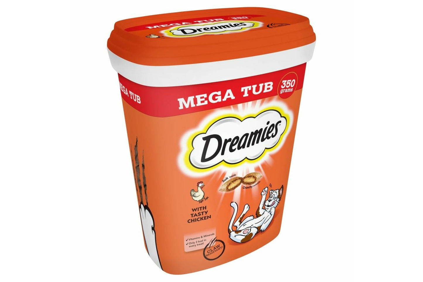  Dreamies Mega Pack Chicken Adult Cat Treat
