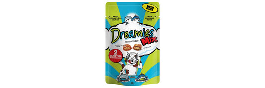  8 X Dreamies Mix Salmon & Tuna 60g