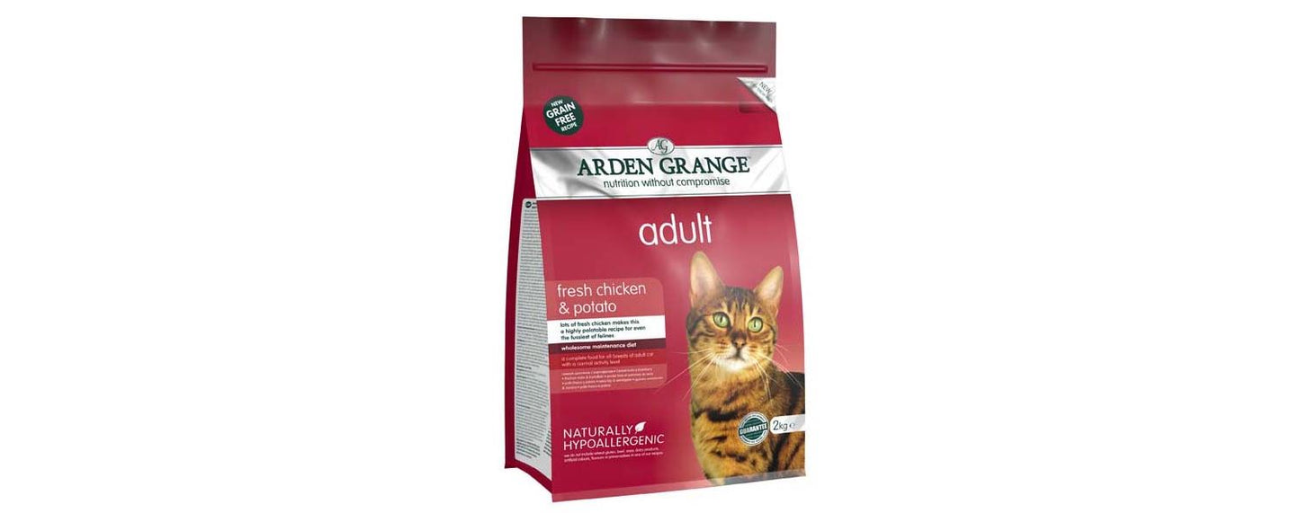  Arden Grange Fresh Chicken & Potato Adult Cat Food