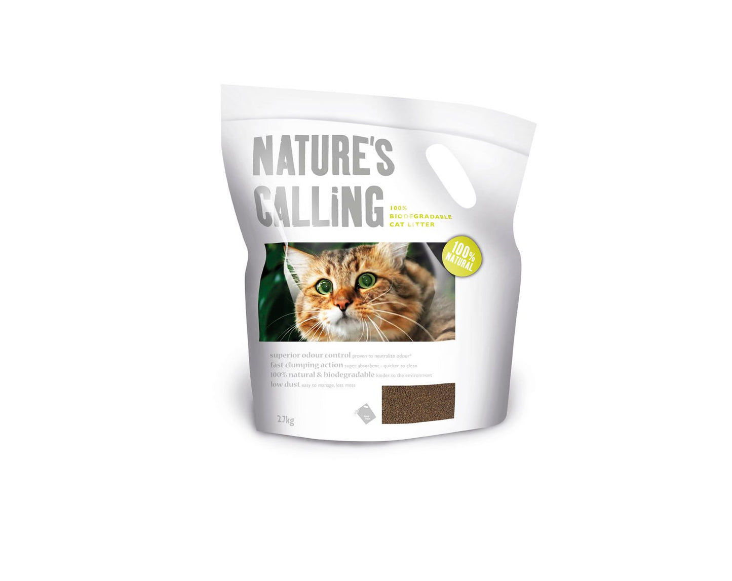 Nature's Calling 100% Biodegradable Clumping Cat Litter