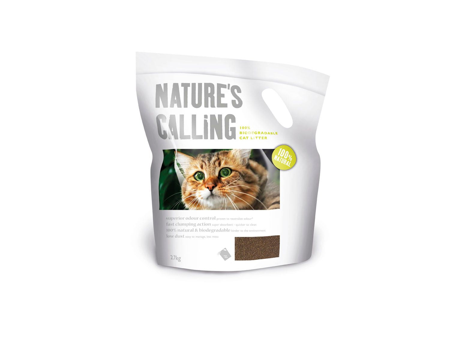  Nature's Calling 100% Biodegradable Clumping Cat Litter
