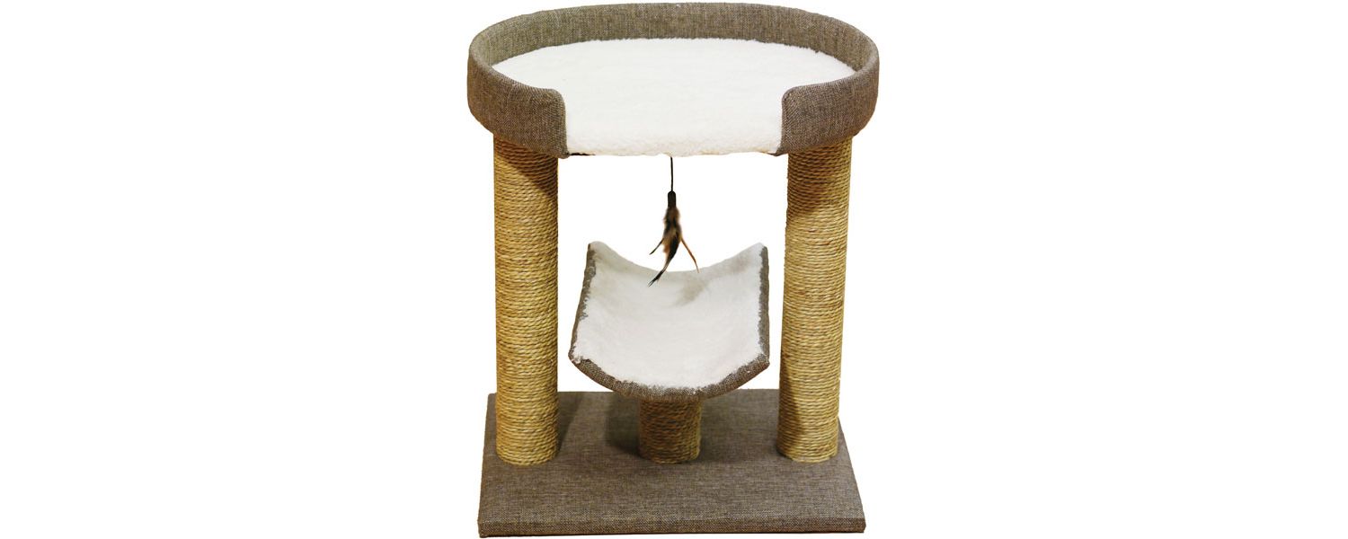  Rosewood Catwalk Natural Saffron Cat Scratcher Furniture Posts