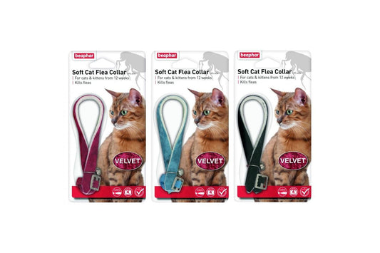  Beaphar Cat Flea Collar Velvet 30cm