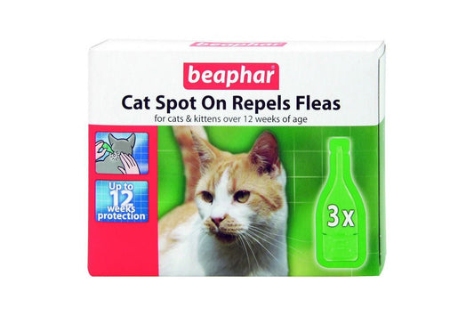  Beaphar Cat Spot On Flea Treatment 12 Week