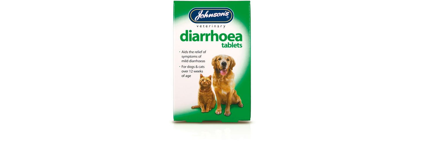  Johnson's Dog & Cat Diarrhoea 12 Tablets